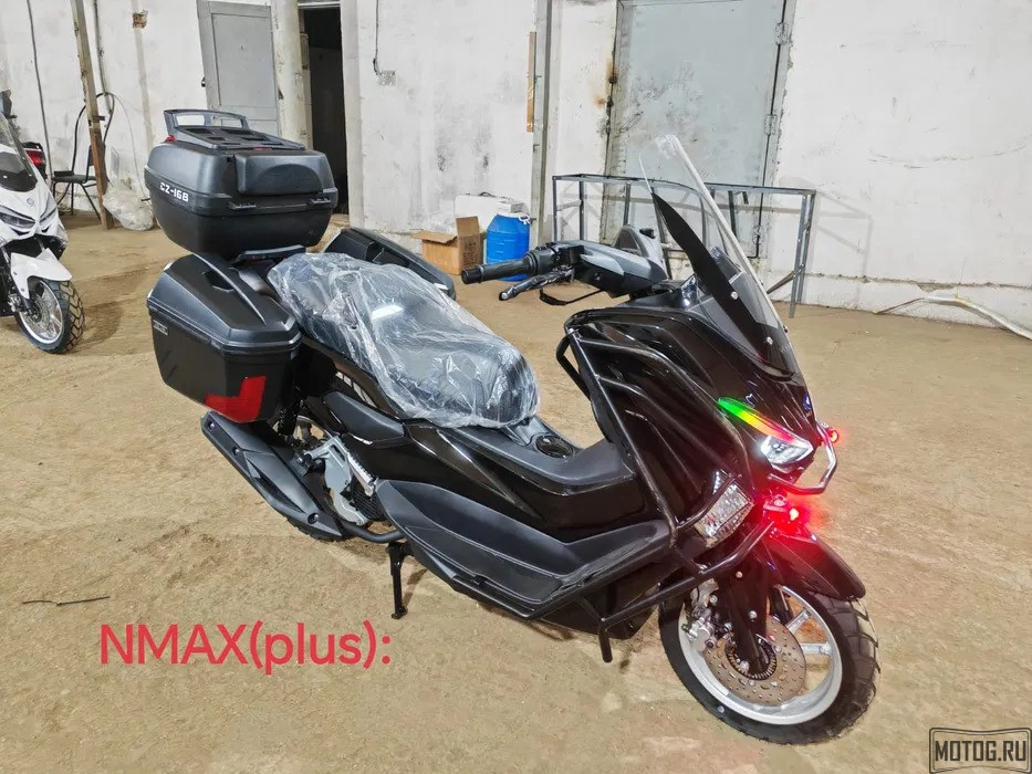 Скутер N-Max Plus – стиль, мощность и комфорт в одном